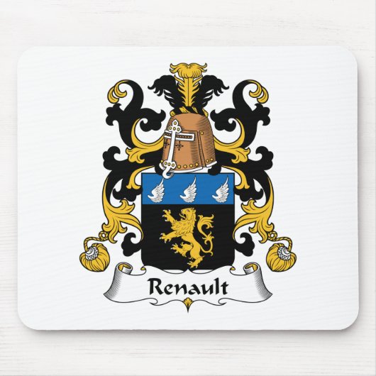 Renault-Familienwappen Mousepad (Vorne)