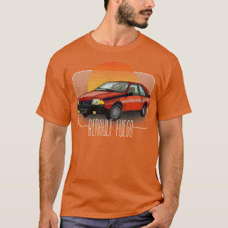 Renault Fuego Retro Classic Lover Design T-Shirt