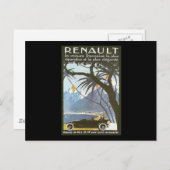 Renault Postkarte (Vorne/Hinten)