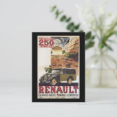 Renault Postkarte (Stehend Vorderseite)