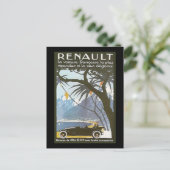 Renault Postkarte (Stehend Vorderseite)