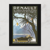 Renault Postkarte (Vorderseite)