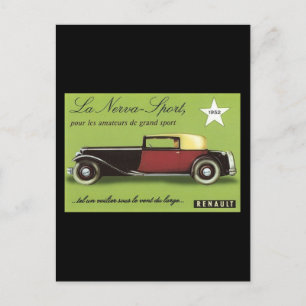 Renault Postkarte