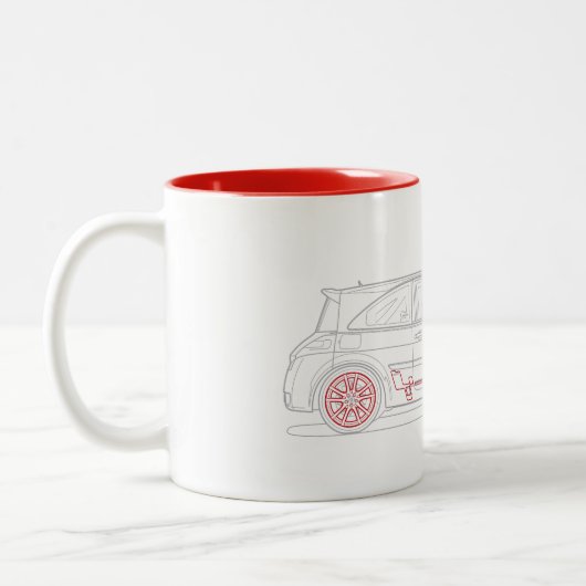 RenaultSport Megane R26.R Tasse (Links)