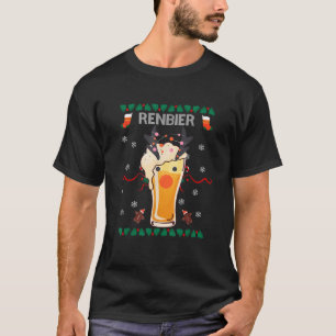 Renbier Adventskalender Rentier Lebkuchenmann B T-Shirt