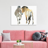 Rencontre Leinwanddruck (Insitu (Wohnzimmer))