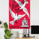 Rencontre Parfüm 1920 Poster (Heimbüro)