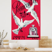 Rencontre Parfüm 1920 Poster (Küche)