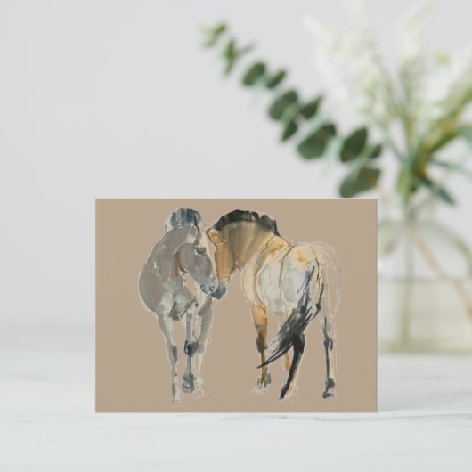 Rencontre Postkarte (Stehend Vorderseite)