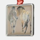 Rencontre Silbernes Ornament (Links)
