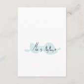 Rendere Blume Begleitkarte (Rückseite)