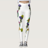 Rendere Blume Leggings (Vorderseite)