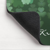 Rendere Kleeblätter Mousepad (Ecke)