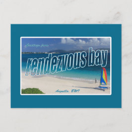 Rendezvous Bay, Anguilla Postcard Postkarte