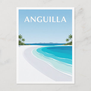 Rendezvous Bay West End Anguilla Reise Souvenir Postkarte
