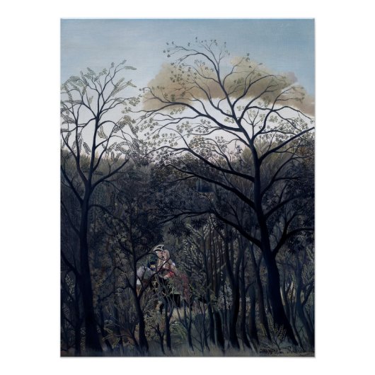 Rendezvous im Wald 1889 Poster (Vorderseite)