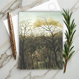 Rendezvous im Wald, Henri Rousseau Postkarte