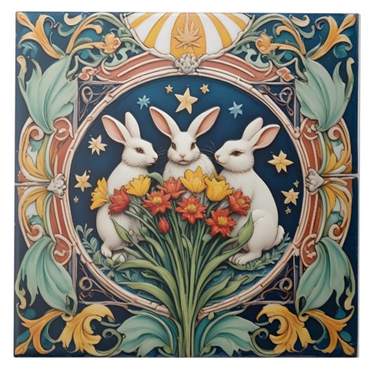 Rendezvous Under the Celestial Sky Fliese (Vorderseite)