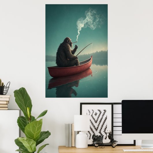 Rendite von Bigfoot: Mystischer See Poster (Heimbüro)