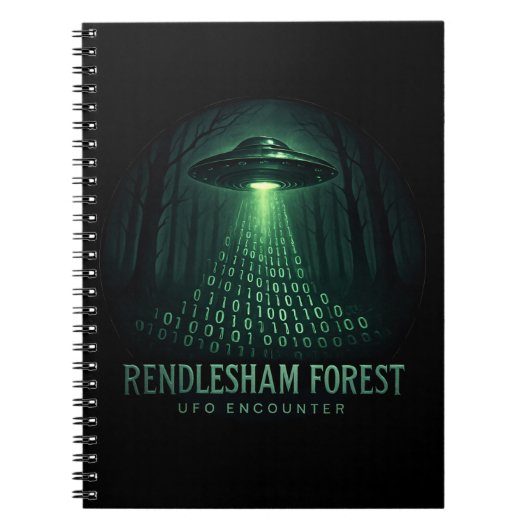 Rendlesham Forest UFO Notizblock (Vorderseite)
