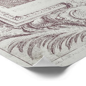 Rene Antoine Ferchault de Reaumur Poster (Ecke)