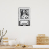 Rene d' Anjou, König von Neapel Poster (Küche)