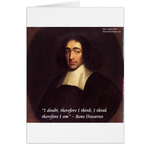 Rene Descarte Ich denke, daher bin ich Zitat