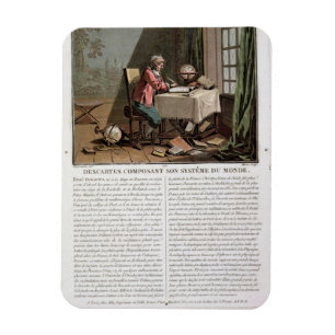 Rene Descartes (1596-1650) sein Weltsyste Magnet