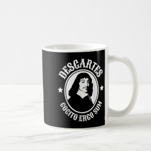 Rene Descartes Cogito Ergo Sum Quote Kaffeetasse