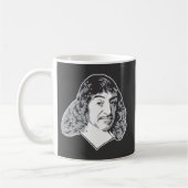 Rene Descartes Kaffeetasse (Links)