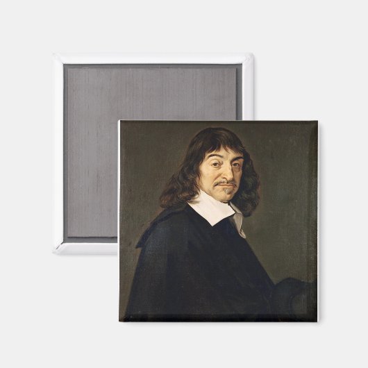 Rene Descartes Magnet (Vorderseite/Rückseite)