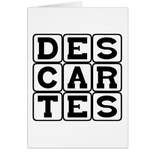 Rene Descartes, Philosoph