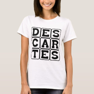 René Descartes, Philosoph T-Shirt