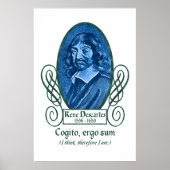 René Descartes Poster (Vorne)