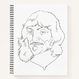 Rene Descartes SpiralNotebook Notizblock