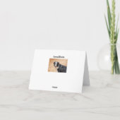 Rene Feiertagskarte (Rückseite)