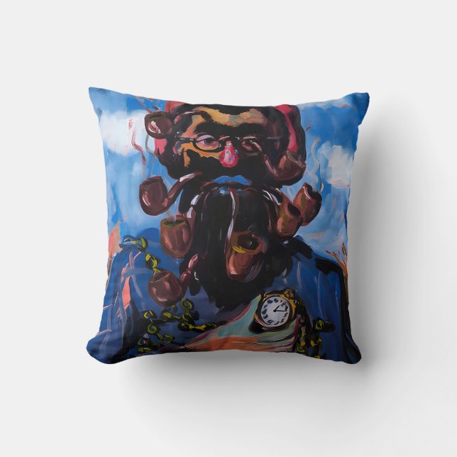 Rene Magritte art Kissen (Vorderseite)