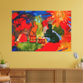 Rene Magritte art Leinwanddruck (Insitu (Wohnzimmer))