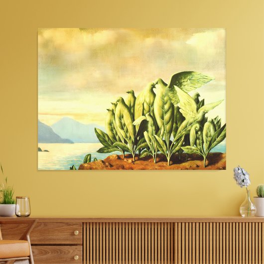 Rene Magritte art Leinwanddruck (Insitu (Wohnzimmer))