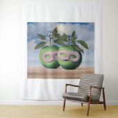 Rene Magritte art Wandteppich (Beispiel)