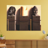 Rene Magritte Kunst Leinwanddruck (Insitu (Wohnzimmer))