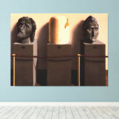 Rene Magritte Kunst Leinwanddruck (Insitu (Holzboden))