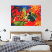 Rene Magritte Kunst Leinwanddruck (Insitu (Schlafzimmer))