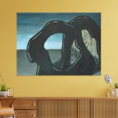 Rene Magritte Kunst Leinwanddruck (Insitu (Wohnzimmer))