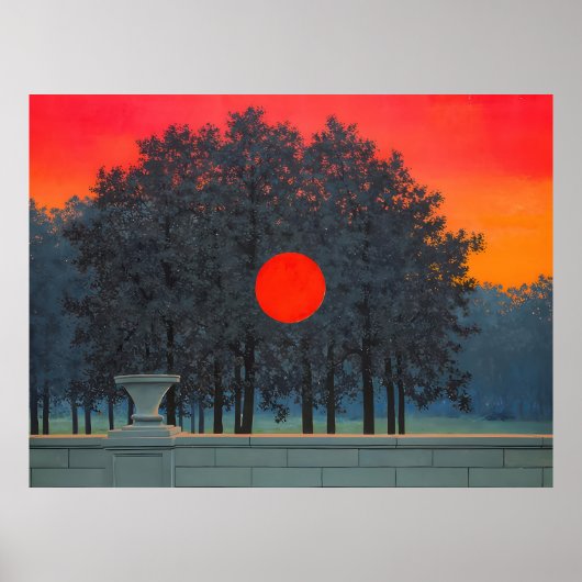 Rene Magritte Kunst Poster (Vorne)
