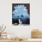 Rene Magritte Kunst Poster (Küche)