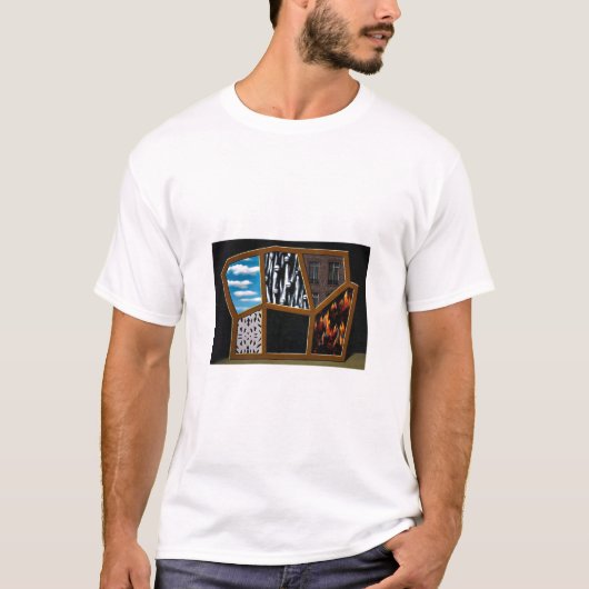 Rene Magritte Kunst T-Shirt (Vorderseite)