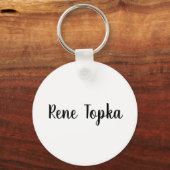 Rene Topka - Schlüsselanhänger - Ich bin bei dir (Rückseite)