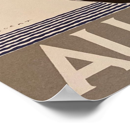 RENE' VINCENT POSTER (Ecke)