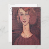 Renee, 1917 postkarte (Vorne/Hinten)